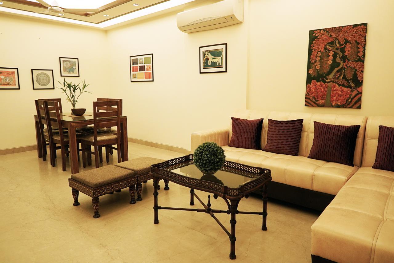 Woodpecker Service Apartments - Green Park New Delhi Luaran gambar